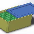 60rd 22LR Ammo Box for Revolvers - Thumbnail 1