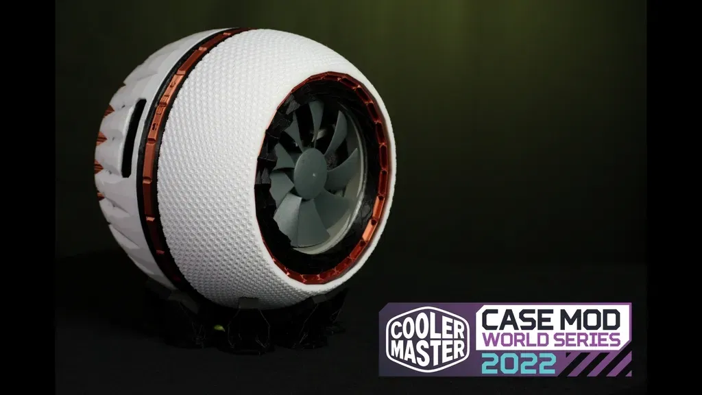 Piñasphere (Asrock X300M) - CMWS22 - Vỏ PC Tùy chỉnh - Đạt Giải Thưởng - Image 4