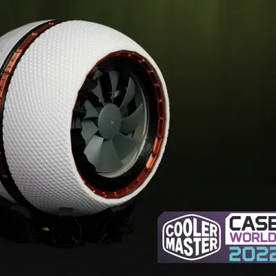 Piñasphere (Asrock X300M) - CMWS22 - Vỏ PC Tùy chỉnh - Đạt Giải Thưởng