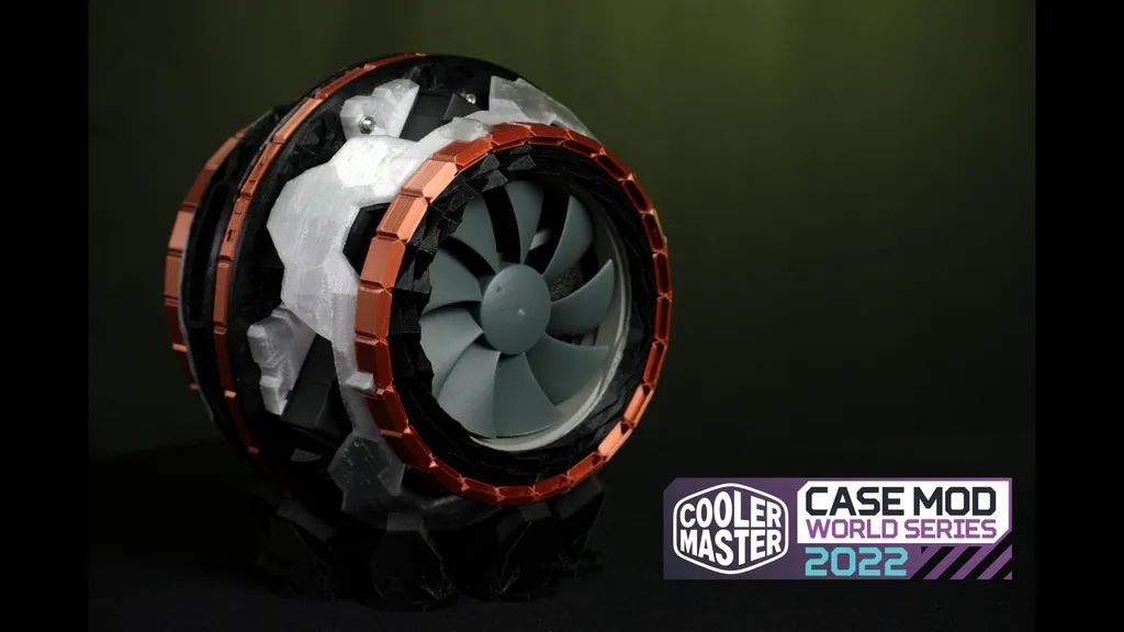 Piñasphere (Asrock X300M) - CMWS22 - Vỏ PC Tùy chỉnh - Đạt Giải Thưởng - Image 5