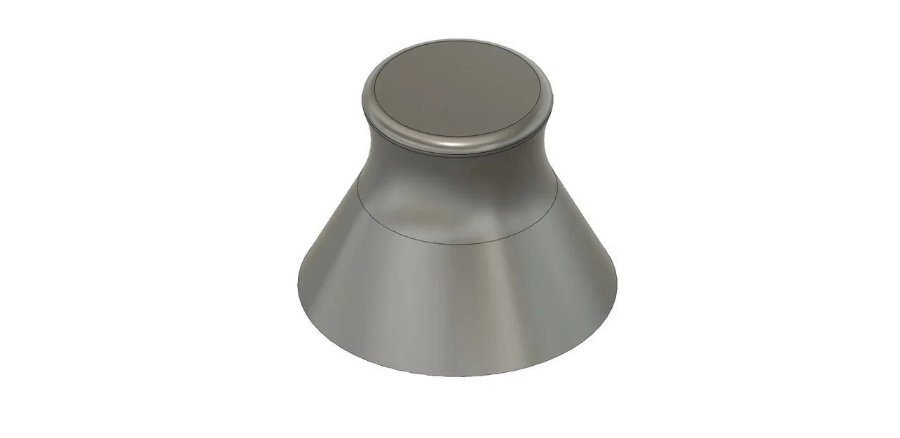 Round Ice scraper with handle - Image 1