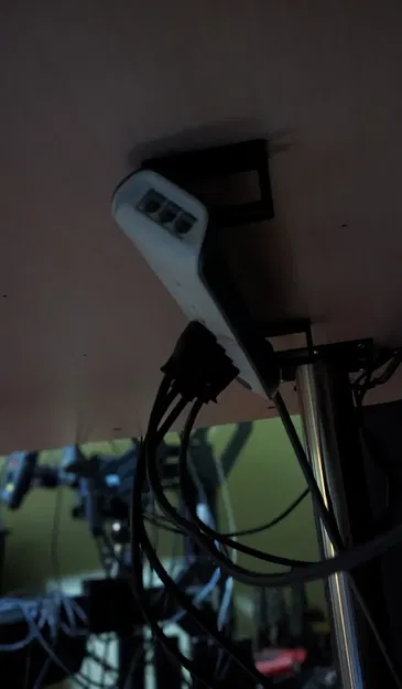 Universal Surge Protector/Power Strip Angled Mounting Bracket(s) - Image 1