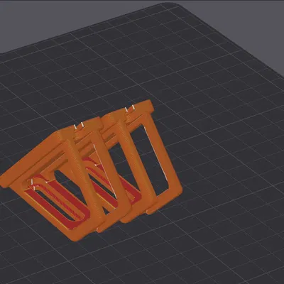 Universal Surge Protector/Power Strip Angled Mounting Bracket(s)