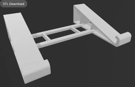 Chân Đế Laptop Tự Thiết Kế - Image 2