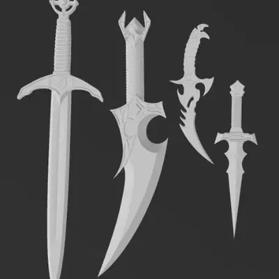 Bộ Dao Găm và Đoản Kiếm