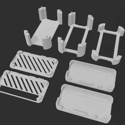 Raspberry Pi Zero 2 housing with Rack