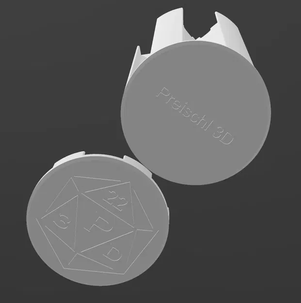 Round D6 Dice Box Tower With Magnets - Image 2