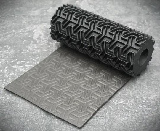 Cây Lăn Tạo Vân Với Hoa Văn Khối 3D - Image 1