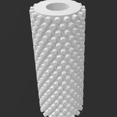 Con Lăn Tạo Vân Với Hoa Văn Tấm Lỗ