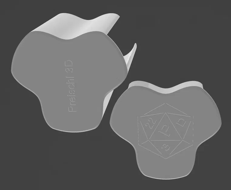 Tháp Hộp Xúc Xắc D20 Tròn Có Nam Châm - Image 3