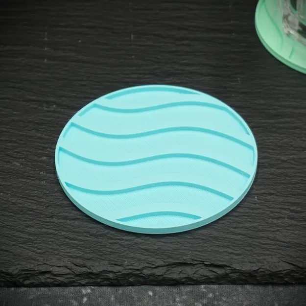 Minimalist coasters with storage - Image 2