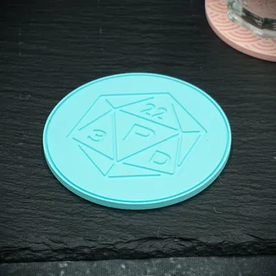 Bộ đế lót ly đơn giản có hộp đựng