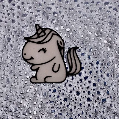 Móc Khóa/Huy Hiệu Unicorn 2