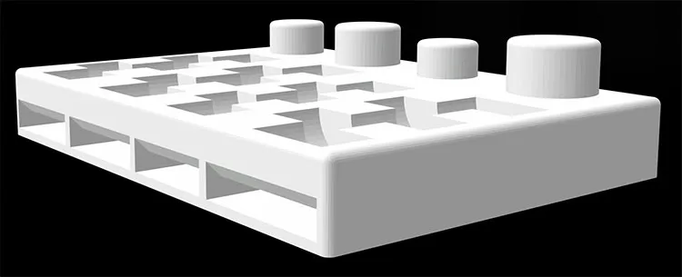 Hộp Đựng Tiền Xu Mỹ Có Chỗ Cất Giấy Gói & Hỗ Trợ Cuốn Tiền - Image 5