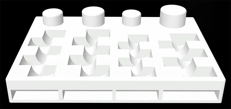 Hộp Đựng Tiền Xu Mỹ Có Chỗ Cất Giấy Gói & Hỗ Trợ Cuốn Tiền - Image 6