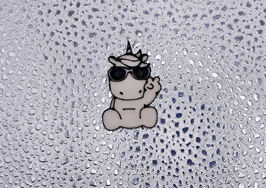 Móc Khóa Unicorn - Peace - Image 1