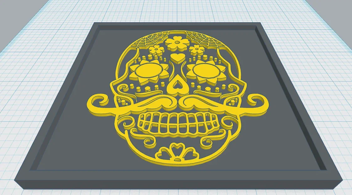 Day Of The Dead - Sugar Skull 36 - Image 1