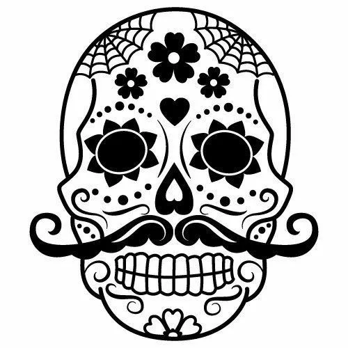 Day Of The Dead - Sugar Skull 36 - Image 2