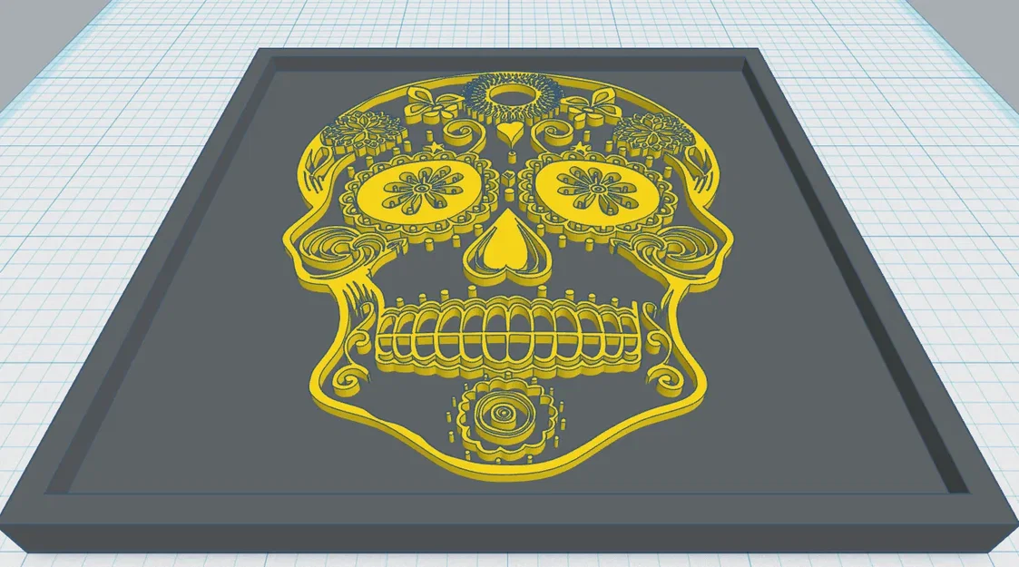 Day Of The Dead - Sugar Skull 34 - Image 1