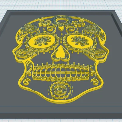 Day Of The Dead - Sugar Skull 34