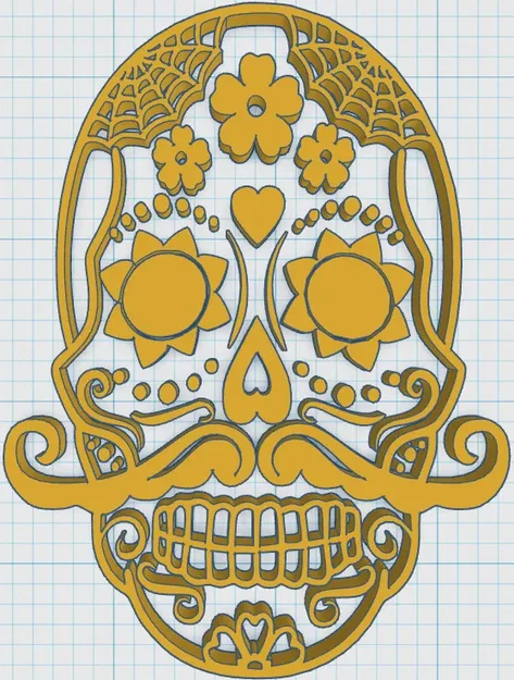 Day Of The Dead - Sugar Skull 36 - Image 3