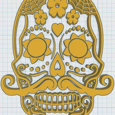 Day Of The Dead - Sugar Skull 36