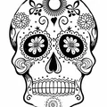 Day Of The Dead - Sugar Skull 34 - Thumbnail 2