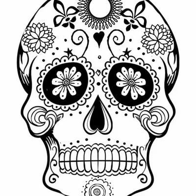 Day Of The Dead - Sugar Skull 34