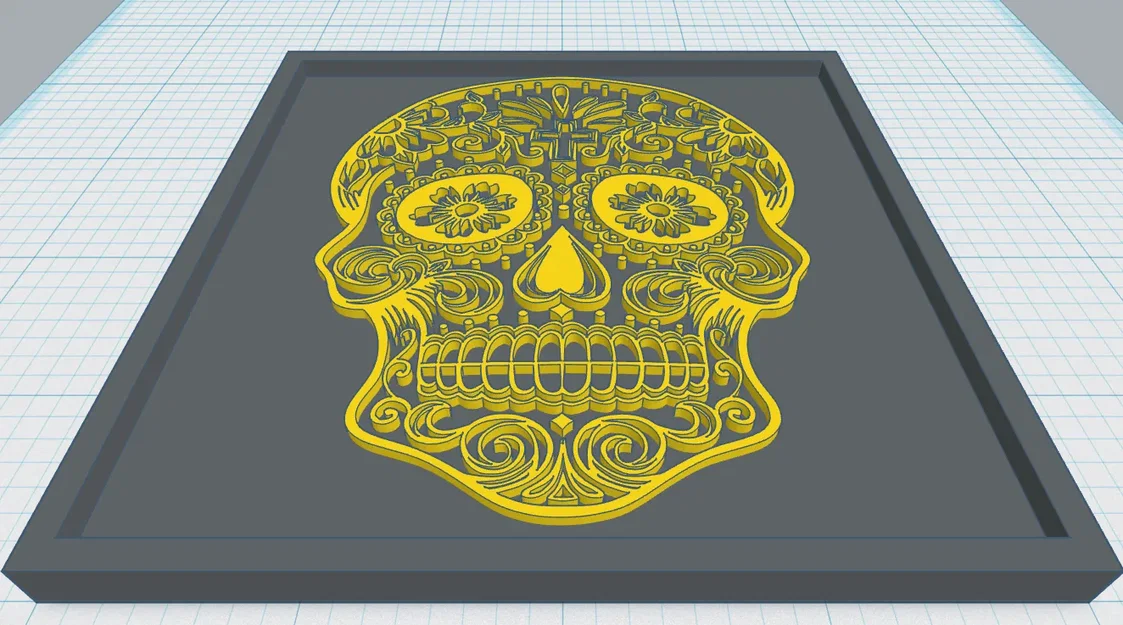 Day Of The Dead - Sugar Skull 32 - Image 1