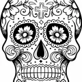 Day Of The Dead - Sugar Skull 32 - Thumbnail 2