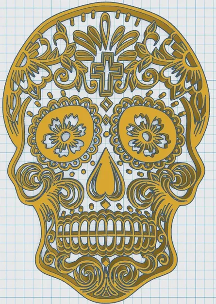 Day Of The Dead - Sugar Skull 32 - Image 3