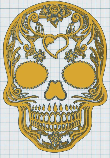 Day Of The Dead - Sugar Skull 40 - Image 3