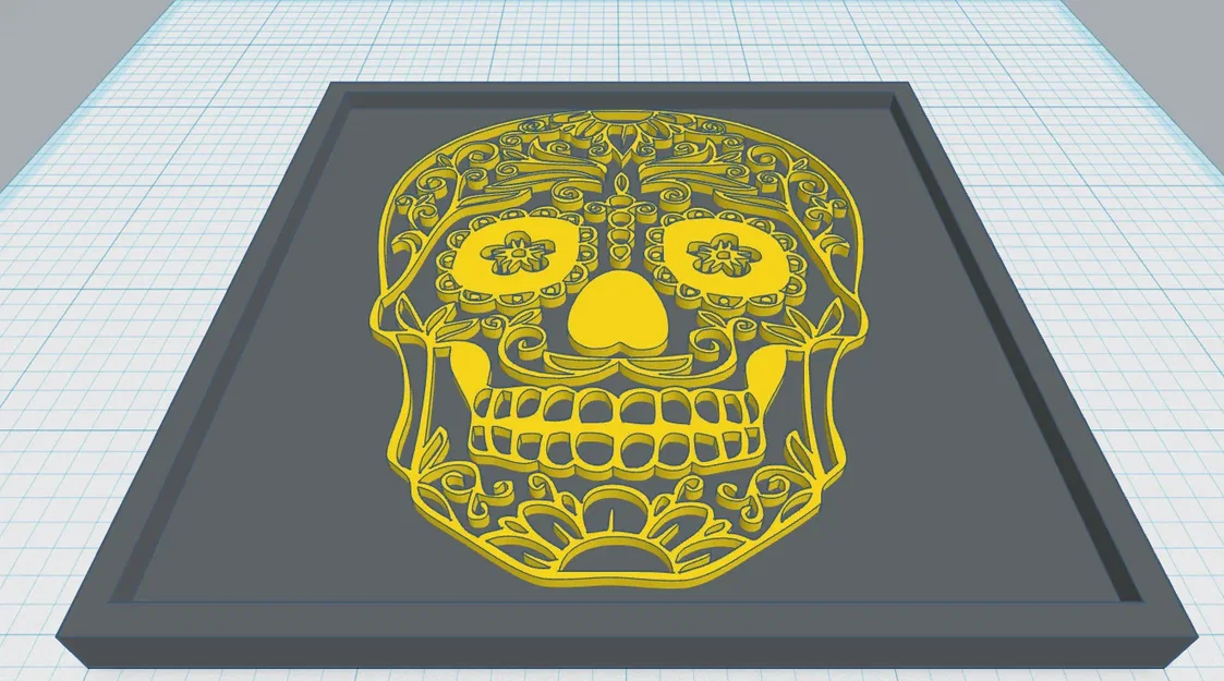 Day Of The Dead - Sugar Skull 29 - Image 1