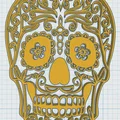 Day Of The Dead - Sugar Skull 29 - Thumbnail 3