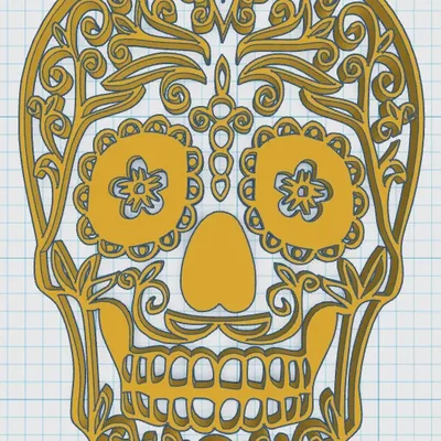 Day Of The Dead - Sugar Skull 29