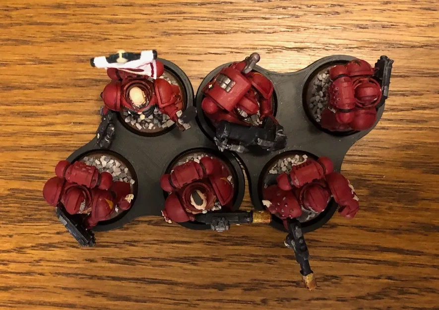 Đế Nhóm 3 Mô Hình - Đường Kính 25mm - Warhammer / D&D - Image 3