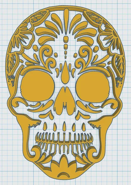 Day Of The Dead - Sugar Skull 31 - Image 3