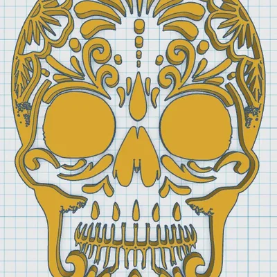 Day Of The Dead - Sugar Skull 31