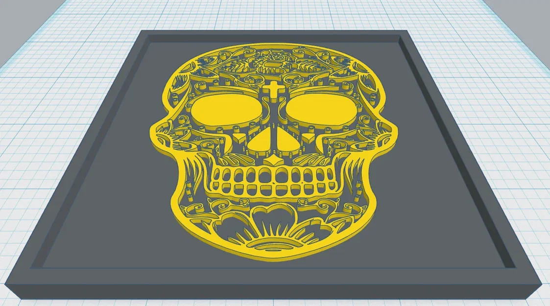 Day Of The Dead - Sugar Skull 27 - Image 1