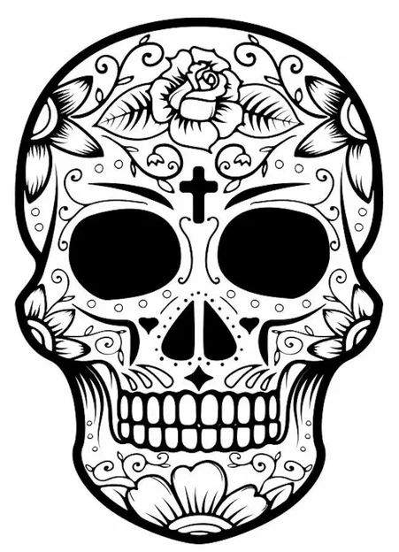 Day Of The Dead - Sugar Skull 27 - Image 2