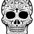 Day Of The Dead - Sugar Skull 27 - Thumbnail 2