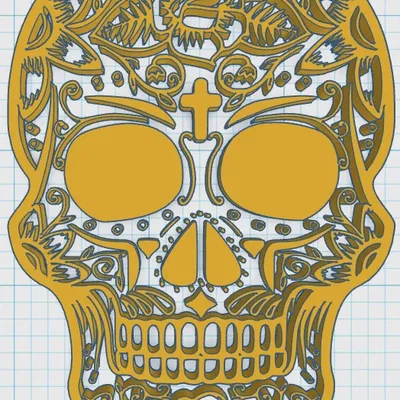 Day Of The Dead - Sugar Skull 27