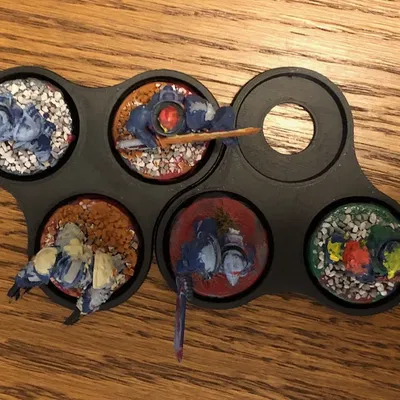 Đế Lính 3 Con x3 - Đường Kính 32mm - Warhammer / D&D