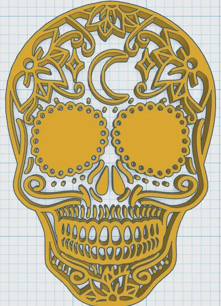 Day Of The Dead - Sugar Skull 26 - Image 3