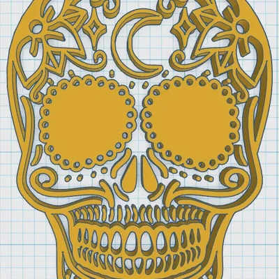 Day Of The Dead - Sugar Skull 26