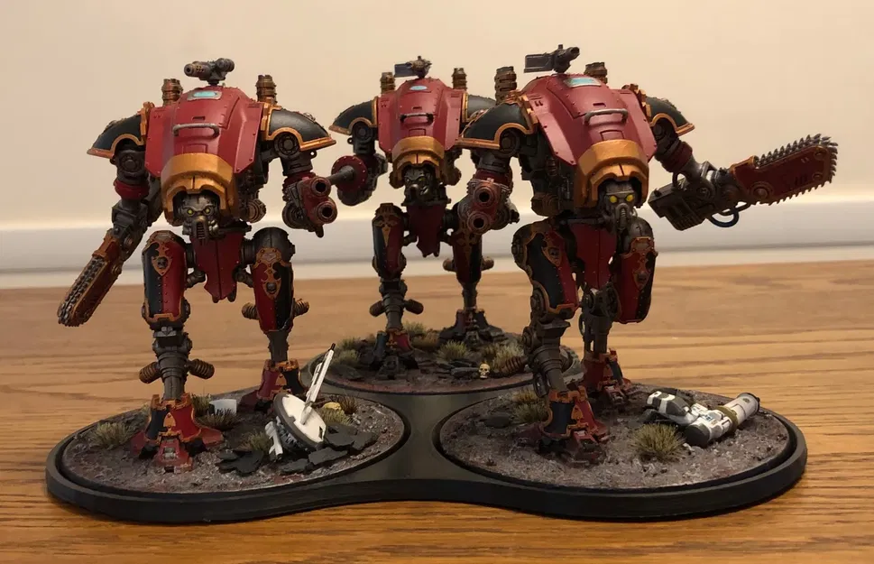 Đế Đội Hình x3 - Đường Kính 100mm - Warhammer / D&D - Image 2