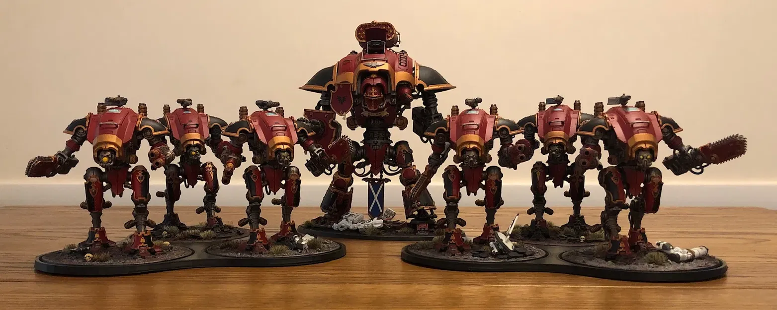 Đế Đội Hình x3 - Đường Kính 100mm - Warhammer / D&D - Image 3