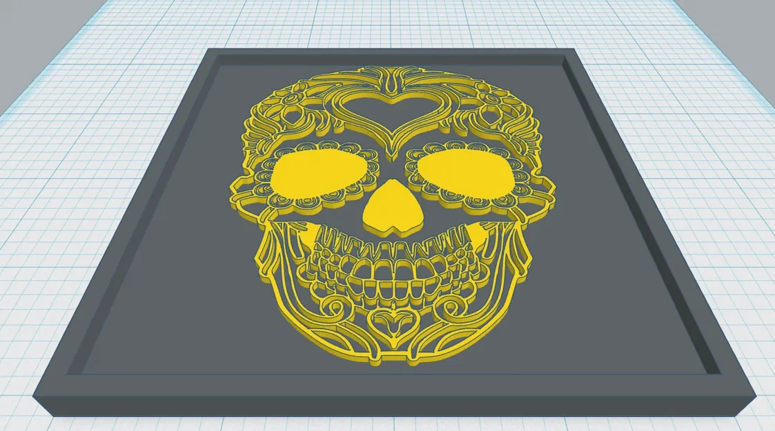 Day Of The Dead - Sugar Skull 21 - Image 1