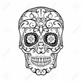 Day Of The Dead - Sugar Skull 22 - Thumbnail 2