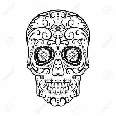 Day Of The Dead - Sugar Skull 22